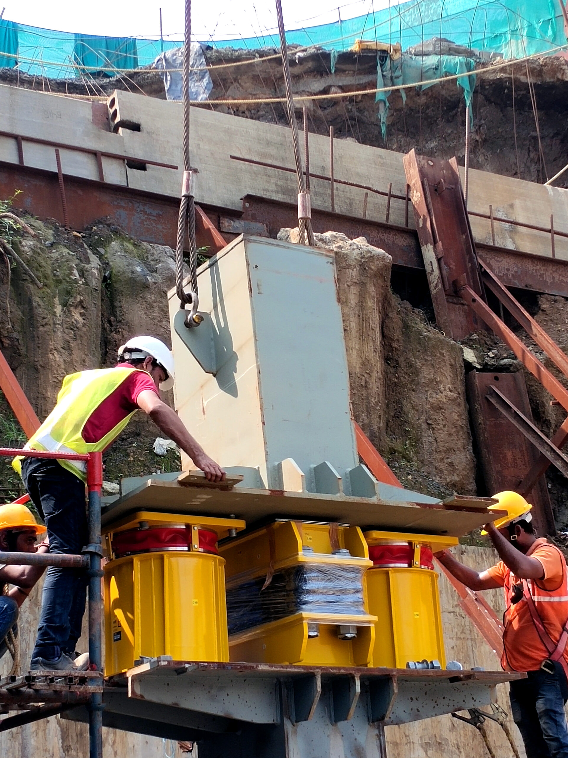 GERB Vibration Control in earthquake prone area